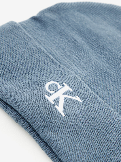 CALVIN KLEIN Cepure, MONOGRAM EMBRO BEANIE