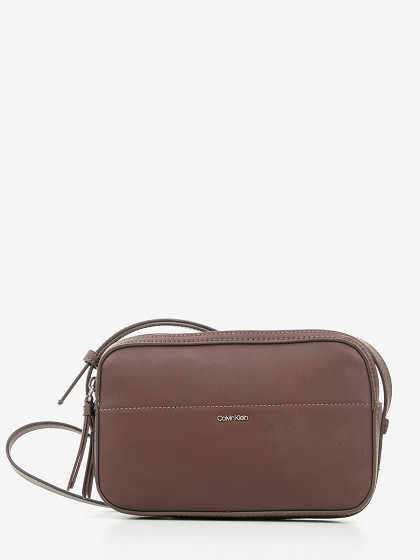 CALVIN KLEIN Sieviešu soma, CK BUSINESS CAMERA BAG SAFFIANO