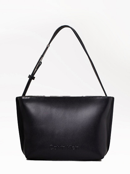 CALVIN KLEIN Sieviešu soma, EMBOSSED LOGO SMALL TOTE