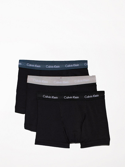 CALVIN KLEIN Vīriešu apakšbikses, 3gab., TRUNKS