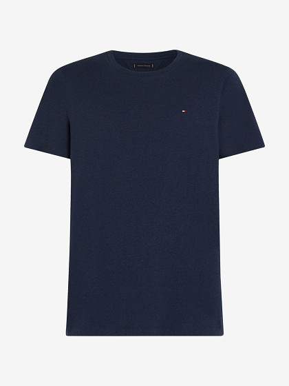 TOMMY HILFIGER Vīriešu krekls ar īsām piedurknēm, ESSENTIAL REG FIT HEATHER TEE