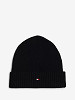 TOMMY HILFIGER Мужская шапка с кашемиром, FLAG PIMA COTTON BEANIE