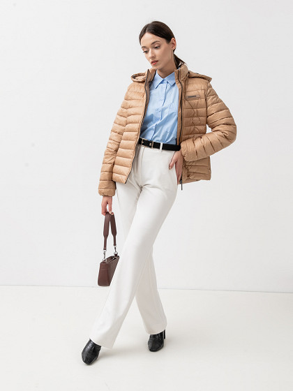 CALVIN KLEIN Sieviešu demisezonas jaka, LW PADDED SMOCKING JACKET