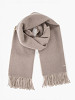 CALVIN KLEIN Šalle 100% vilna, FRINGES TWO TONES SCARF 40x200