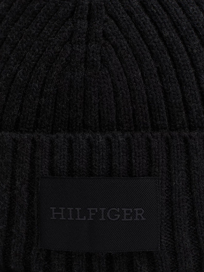 TOMMY HILFIGER Vīriešu cepure ar vilnu, MONOTYPE PATCH