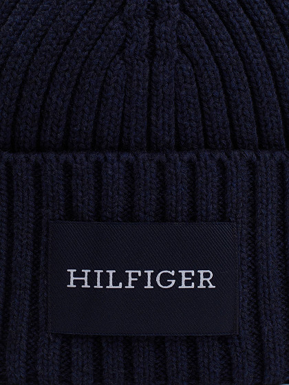 TOMMY HILFIGER Vīriešu cepure ar vilnu, MONOTYPE PATCH