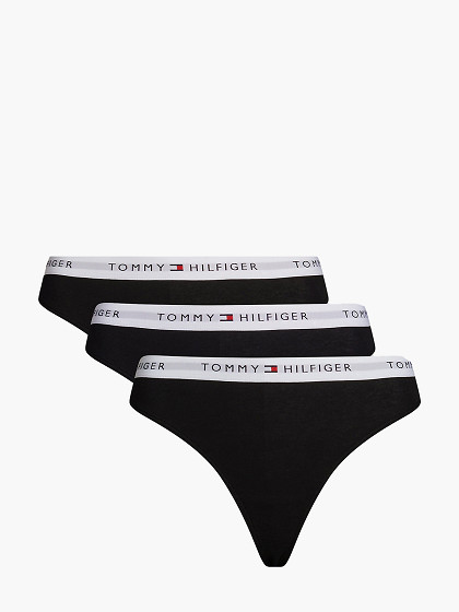 TOMMY HILFIGER Sieviešu biksītes (stringi), 3 gab., THONG