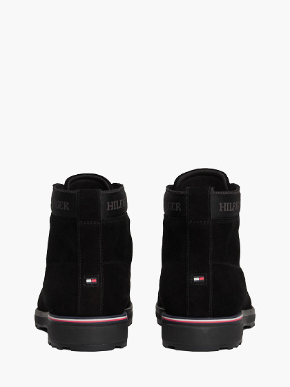 TOMMY HILFIGER Vīriešu zābaki, CORPORATE OUTDOOR SUEDE BOOT