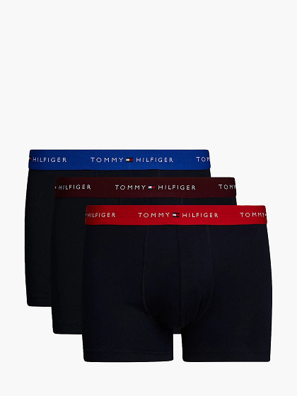 TOMMY HILFIGER Vīriešu apakšbikses, 3gab., TRUNK