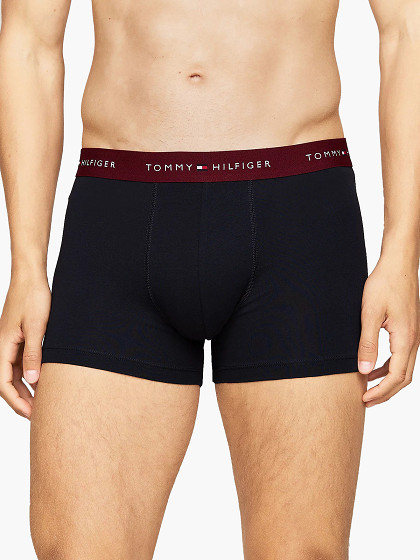 TOMMY HILFIGER Vīriešu apakšbikses, 3gab., TRUNK