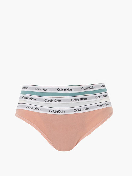 CALVIN KLEIN UNDERWEAR Sieviešu biksītes (stringi), 3 gab., THONG