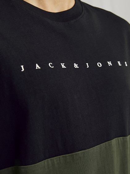 JACK&JONES Vīriešu krekls ar īsām piedurknēm, STAR