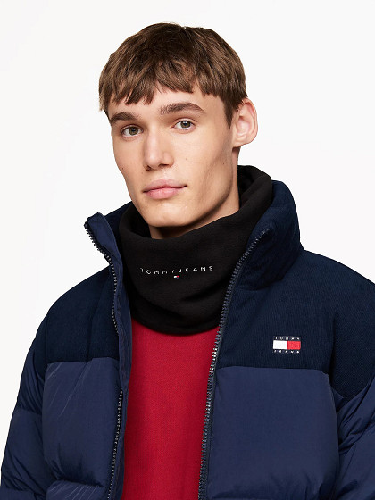 TOMMY JEANS Мужской шарф-хомут, LINEAR LOGO FLEECE SNOOD